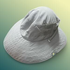 Sun Protection Zone Booney Safari Sun Hat 50+ UPF Mesh Wide Brim Green Adjust